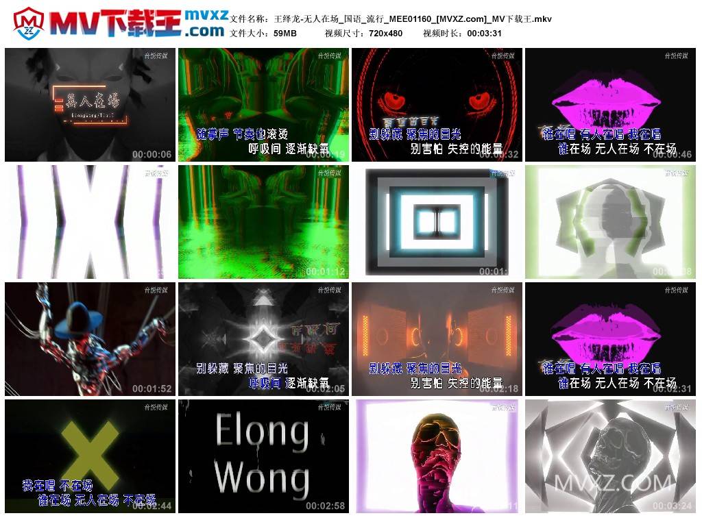 王绎龙-无人在场_国语_流行_MEE01160